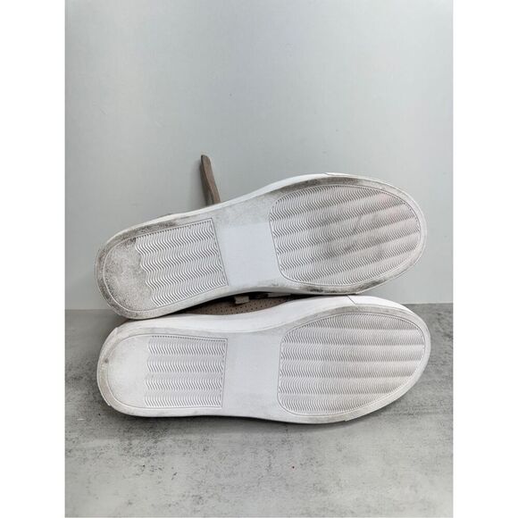 Steve‎ Madden Sneaker Size 5.5 Tan Leather Upper Rubber Sole - Picture 9 of 9